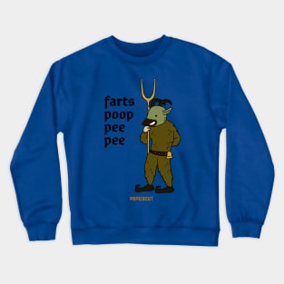 FARTS, POOP, PEE PEE Crewneck Sweatshirt